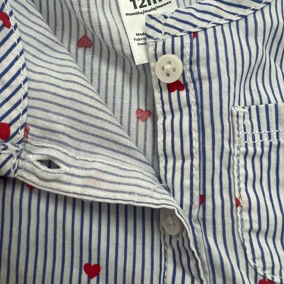 Baby Girl Valentine's Day Matching Set Bundle 12 months - Picture 4 of 14